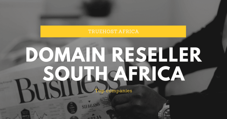 Domain Reseller South Africa