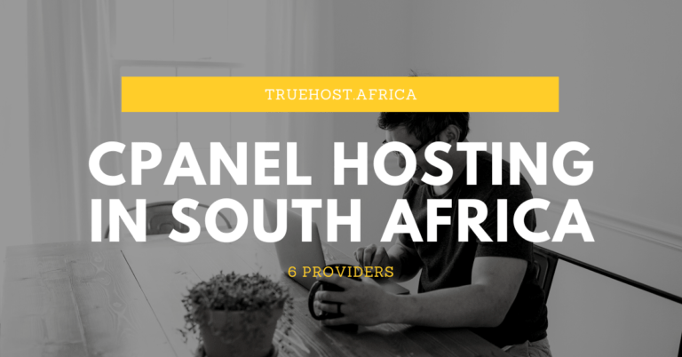 cPanel Hosting in South Africa
