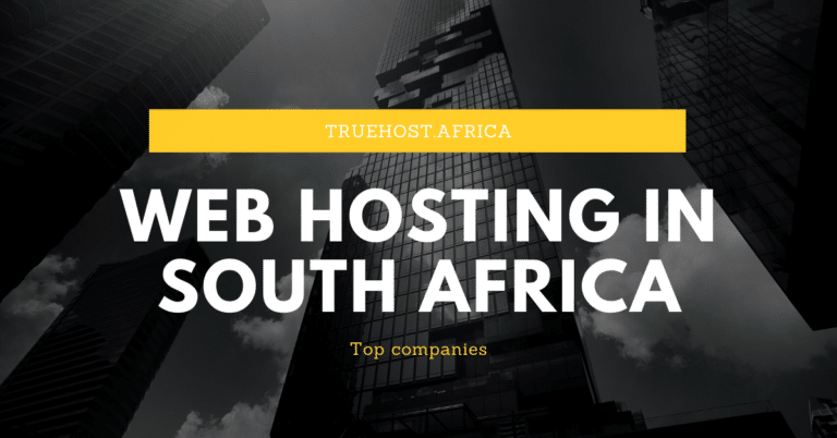 Web Hosting in South Africa