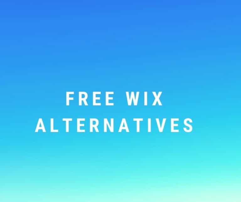 Blog 22 Free Wix Alternatives