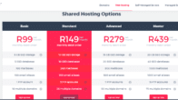 Xneelo hosting packages