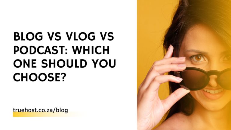 Blog Vs Vlog Vs Podcast