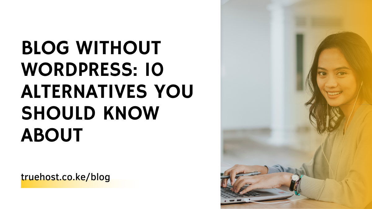 blog without WordPress