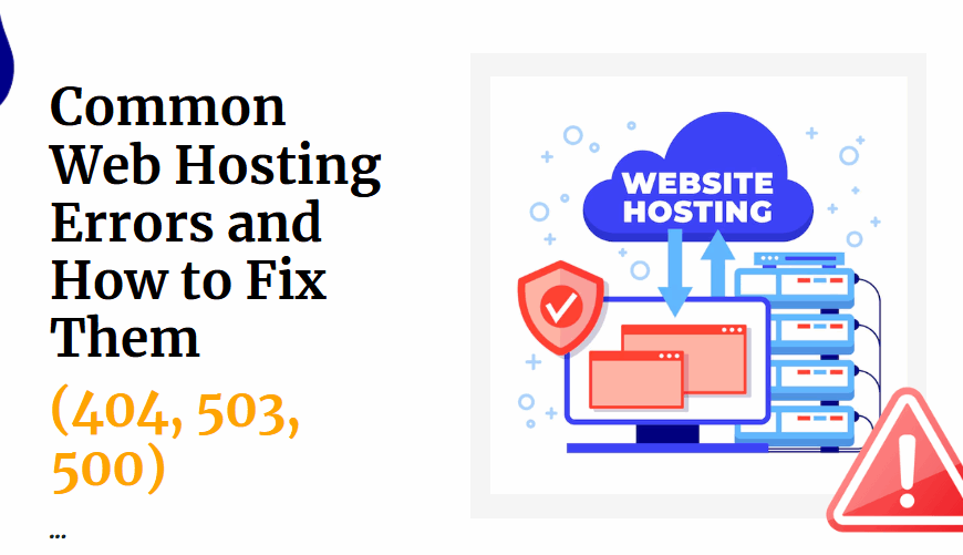 Common Web Hosting Errors and How…