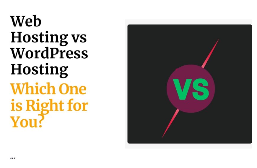 Web Hosting vs WordPress Hosting