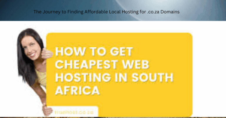 Local hosting infrastructure