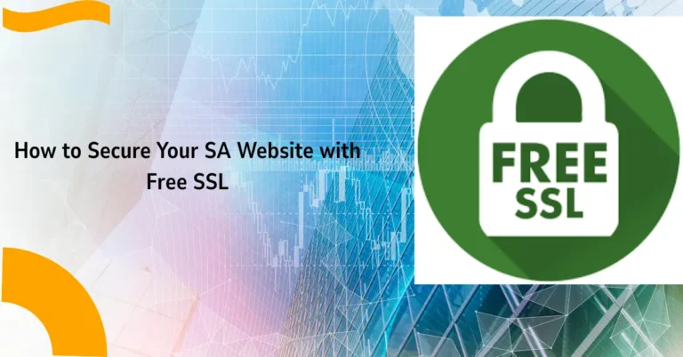 Free ssl for your website
