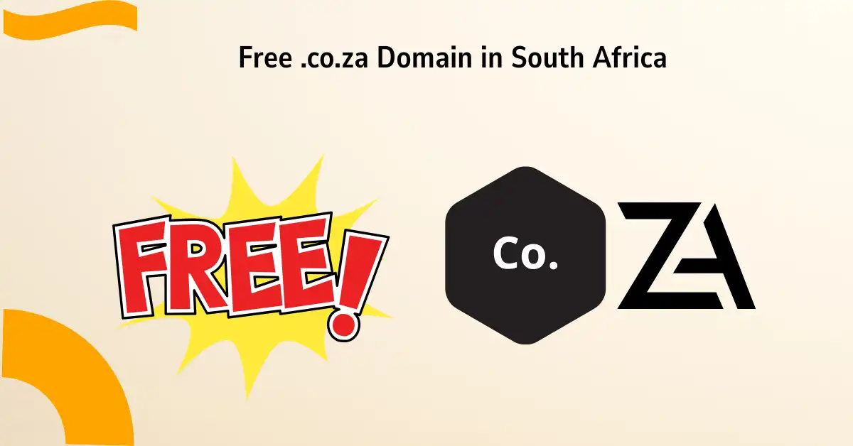 Free co.za domain