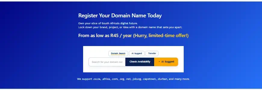 buy .co.za domain