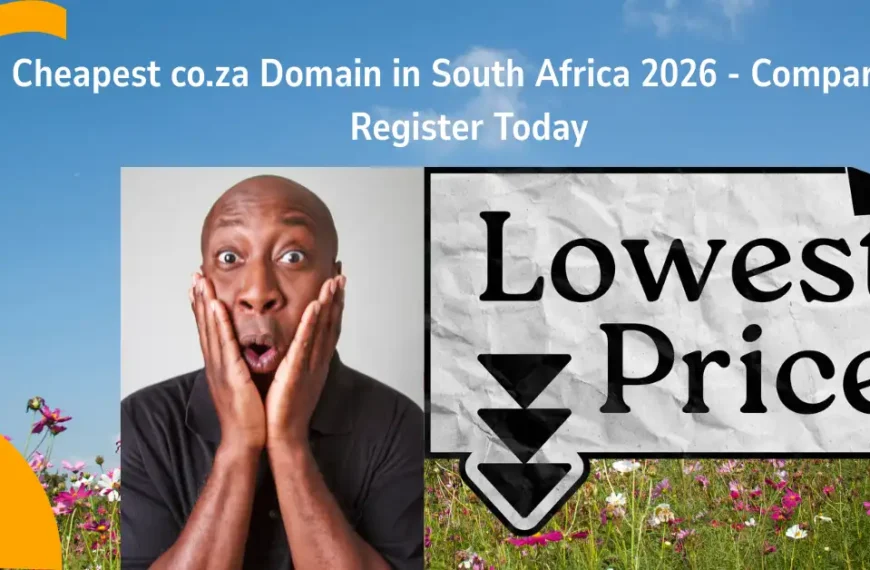 cheapest co.za domain